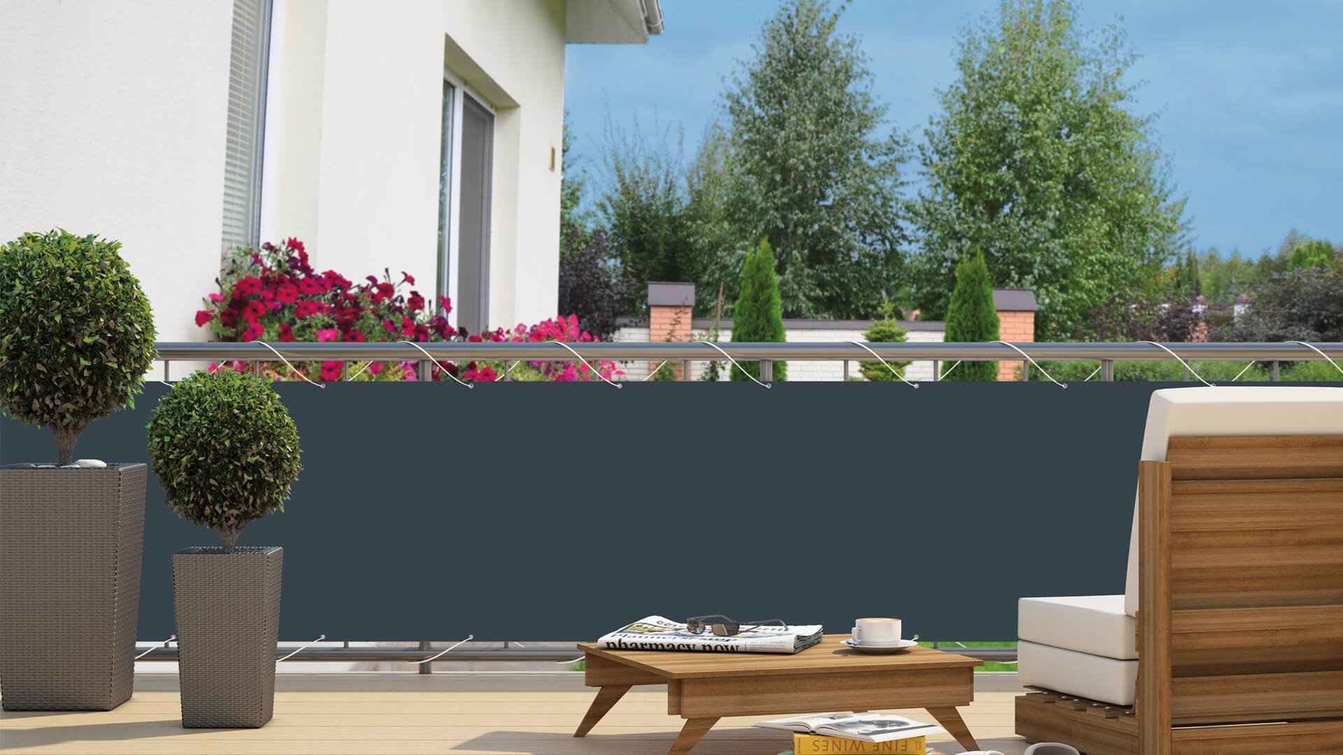 Balkon Sichtschutz hecht international Balkon Sichtschutz hecht international