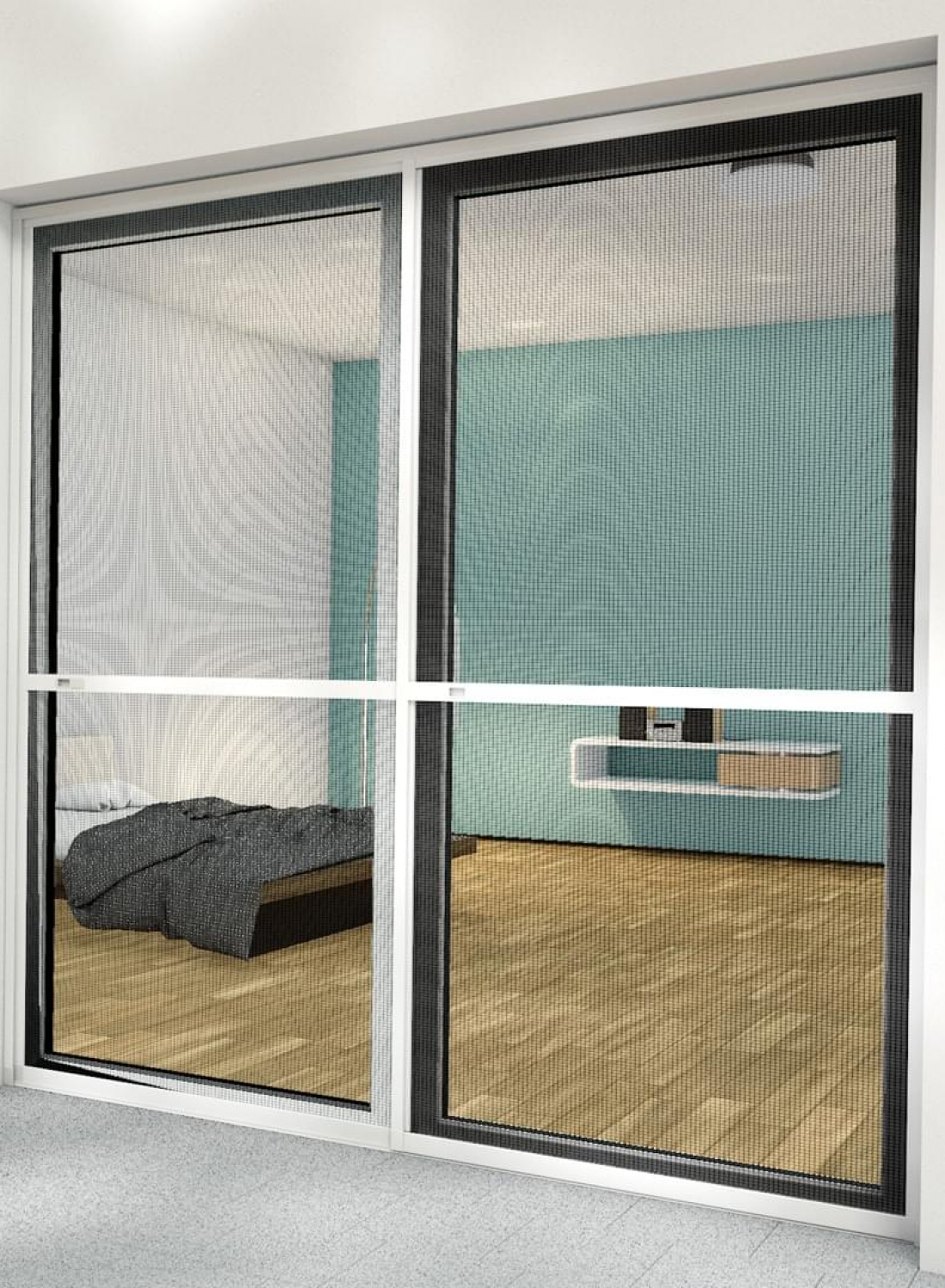 Doppelschiebetüre Comfort | hecht international